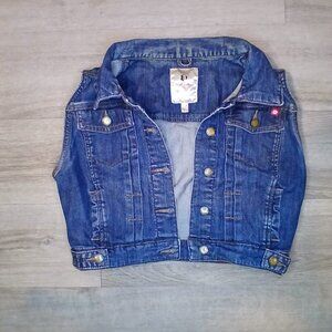 Marilyn Monroe denim jacket vest Size SMALL